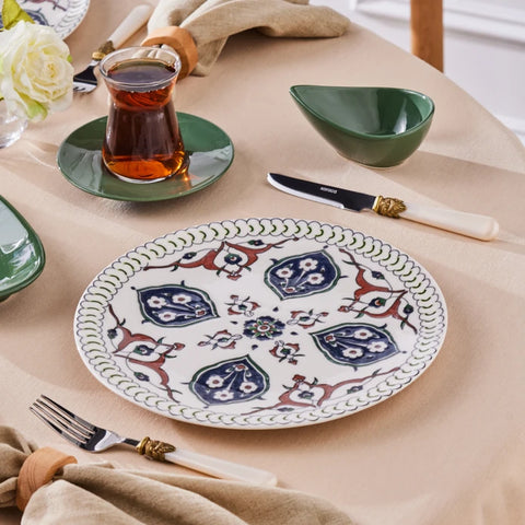 Karaca Forever Bone Salento 26-teiliges Frühstücksset für 6 Personen