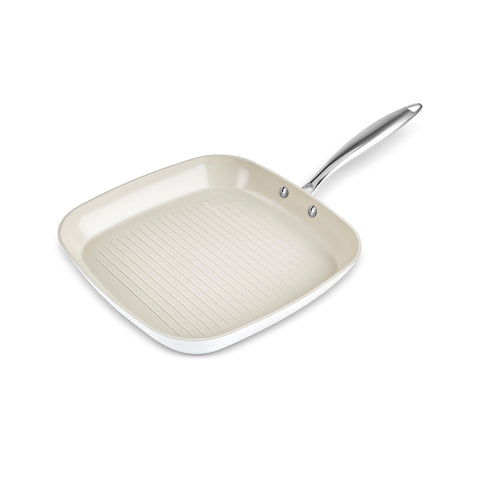 Karaca Swiss Crystal Almond Cream  Stielgrill 28 cm