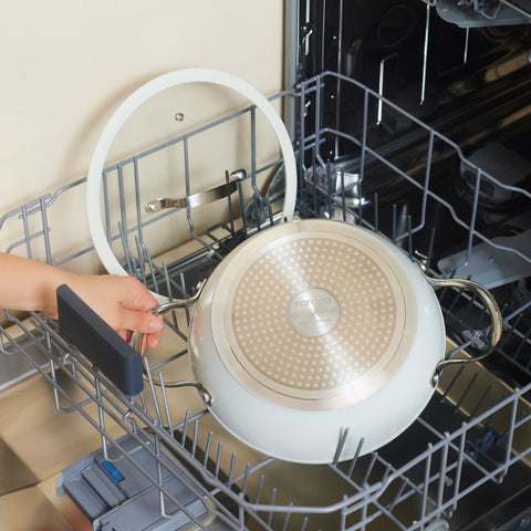 Karaca Swiss Crystal Almond Edelstahlgriff Kasserolle 14 cm