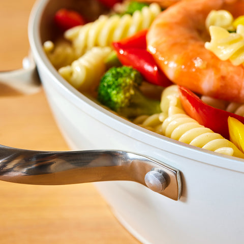 Karaca Swiss Crystal Almond Edelstahlgriff Kasserolle 14 cm