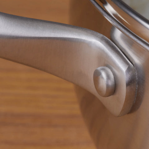 Karaca Elite Edelstahl-Kasserolle Flach 16 cm