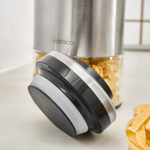 Karaca Stellum, Vorratsglas, 1210ML, Inox