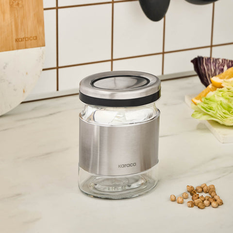 Karaca Stellum, Storage Jar, 480ML, Inox