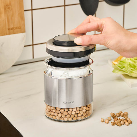 Karaca Stellum, Storage Jar, 480ML, Inox