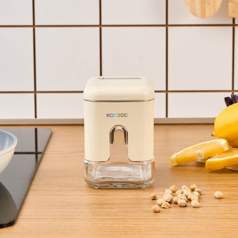 Karaca Luminous, Vorratsglas, 480ML, Creme