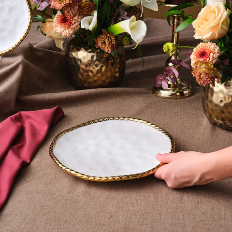 Karaca Goldest Servierteller 25 Cm