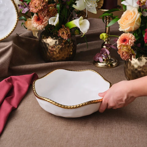 Karaca Goldest Schale Tief 26 Cm