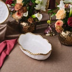 Karaca Goldest Servierschale Oval 36 Cm