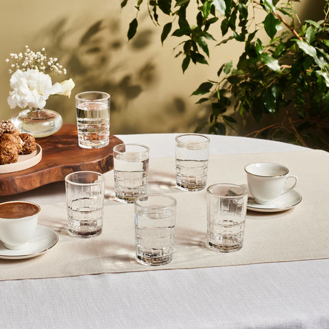 Karaca Yaren, 6-teiliges Becherset für Kaffee, 115ML