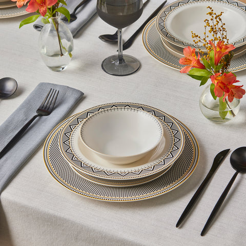 Karaca Globe 24-teiliges Geschirrset für 6 Personen