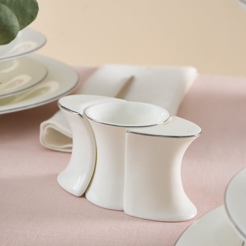 Karaca Fine Pearl Extra Argento Platin 55-Piece Dinner Set For 12 People