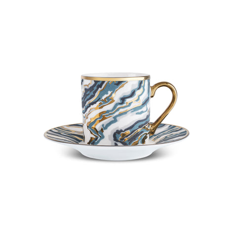Karaca Ocean 6 Kişilik Kahve Fincan Takımı 90ML