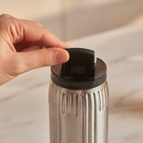 Karaca Rimo Auslaufsicherer Edelstahl-Thermos 600 ml Inox