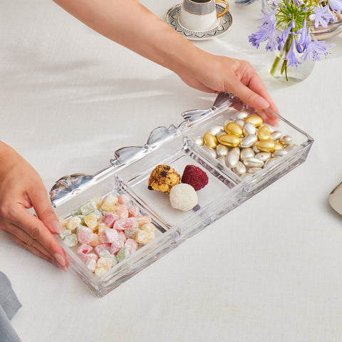 Karaca Candy Decorative Serving Plate 35.5x15x4 cm