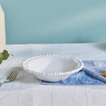 Karaca Perla, Melamin-Tiefer Teller, 22cm, Weiß