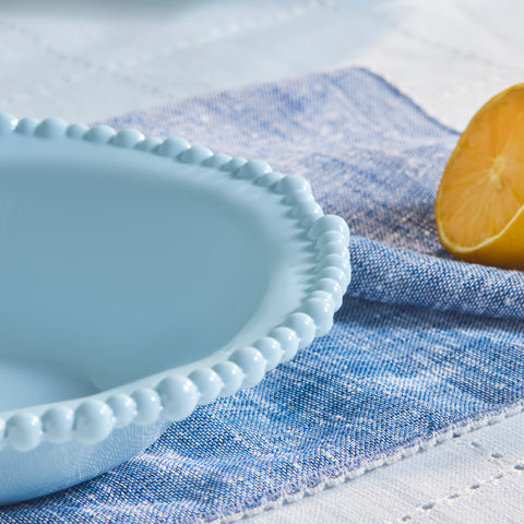 Karaca Perla Melamin Suppenteller 22 cm Blau