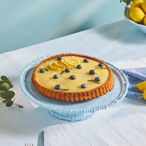 Karaca Perla Kuchenständer aus Melamin, 36 cm, Blau