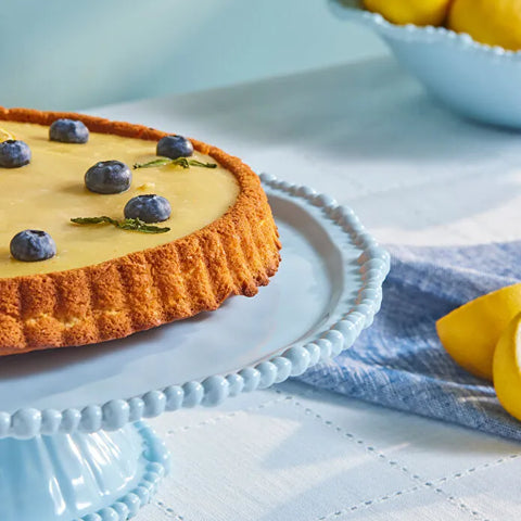 Karaca Perla Kuchenständer aus Melamin, 36 cm, Blau