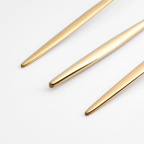 Karaca Lızbon Gold 6-Personen 30-teiliges Besteckset