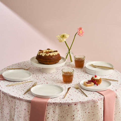 Karaca Salvare 7-teiliges Serviergeschirr-Set für 6 Personen, weiß