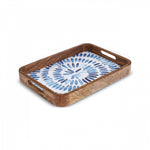 Karaca Home Mango Marin Tablett Blau, 35cm