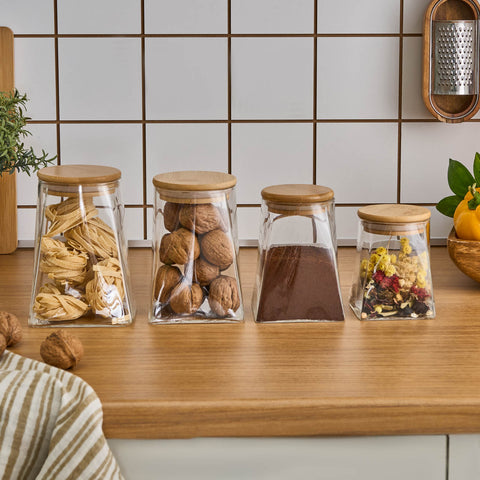 Karaca Prism, 4-Teiliges Vorratsdosen Set