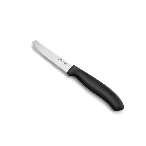 Dr. Inox Schwarzes Tomatenmesser 22cm