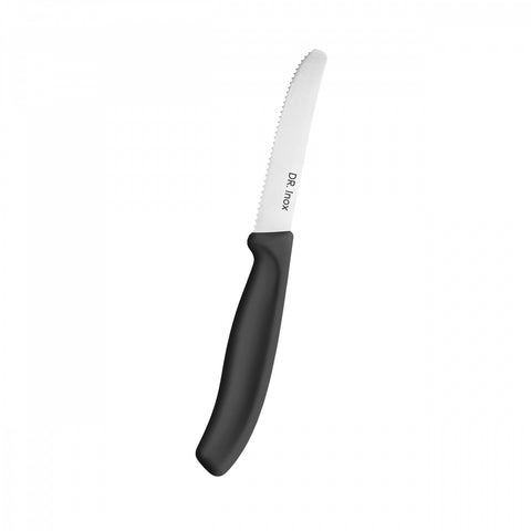 Dr. Inox Schwarzes Tomatenmesser 22cm