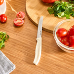 Dr. Inox Cremefarbenes Tomatenmesser 22cm
