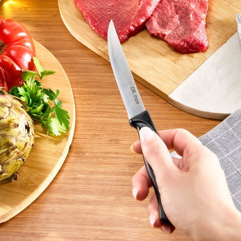 Dr. Inox Meat Knife 23cm Black
