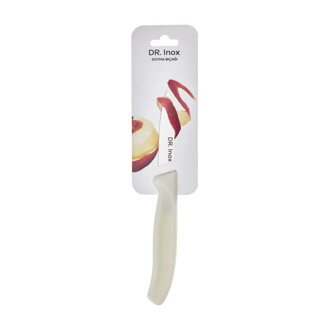 Dr. Inox Paring Knife 19cm, Cream