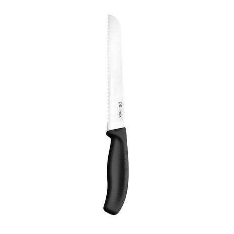 Dr. Inox Bread Knife 32cm, Black