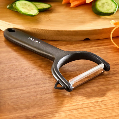Dr. Inox Straight Peeler, Black