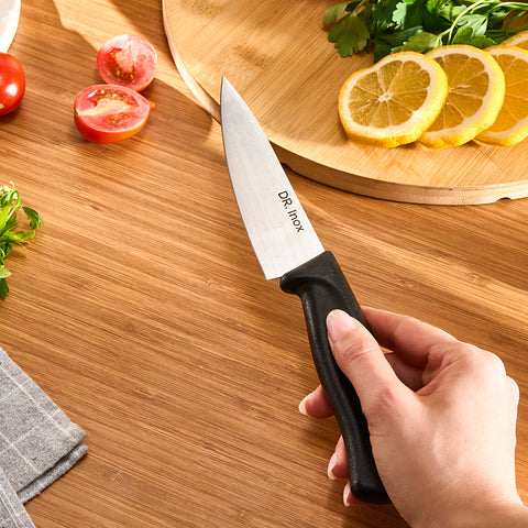 Dr. Inox Chef's Knife 25cm, Black
