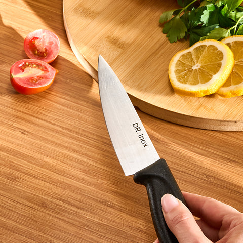 Dr. Inox Chef's Knife 25cm, Black