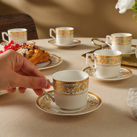 Karaca Nur Kaffeeservice für 6 Personen, 100 ml