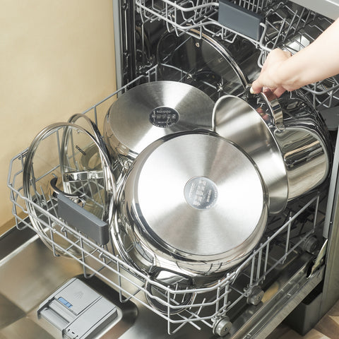 Karaca Magnus XLarge 6-teiliges Edelstahl-Topfset mit Induktionsboden