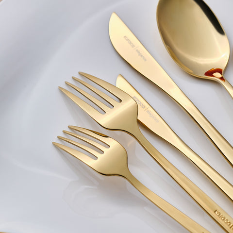 Karaca Camille 84-Piece Cutlery Set for 12 People