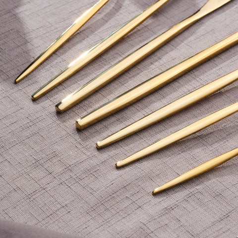 Karaca Camille 84-Piece Cutlery Set for 12 People