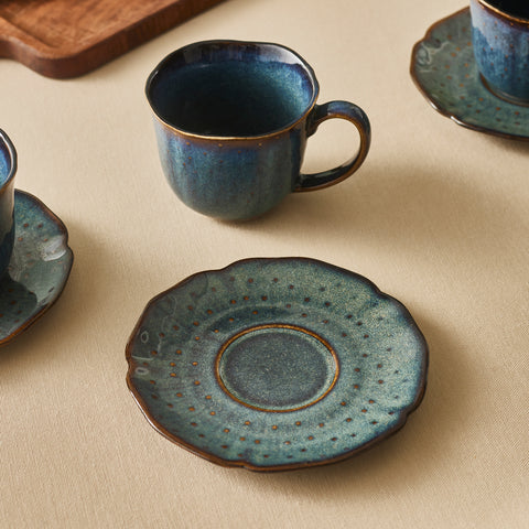 Karaca Bryggen Reaktiv 250 Ml Teetasse Für 6 Personen