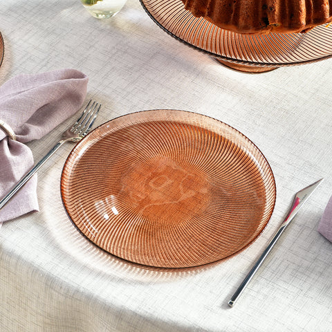 Karaca Julıet Mocha Mousse 7-teiliges Kuchen-Set für 6 Personen