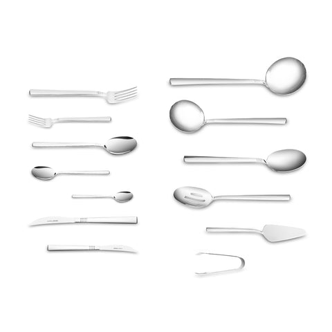 Karaca Nil Elegance 91-Piece Cutlery Set for 12 People

