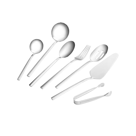 Karaca Nil Elegance Besteckset für 12 Personen, 91 Teilig , Silber