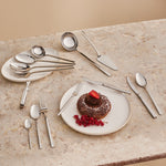 Karaca Nil Elegance Besteckset für 12 Personen, 91 Teilig , Silber