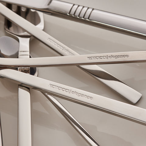 Karaca Nil Elegance 91-Piece Cutlery Set for 12 People

