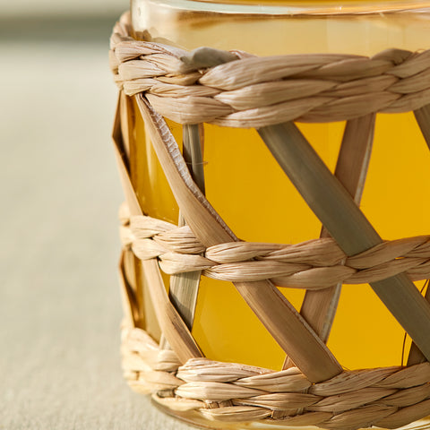 Karaca Waven Water Glass, 285 ml, Cream