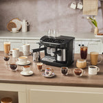 Karaca Hatır Perfetto Espresso und Türkischer Kaffee Maschine INOX