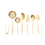 Karaca Lizbon 7-teiliges Servierset in Box, Gold