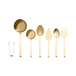 Karaca Tivoli 7-teiliges Servierset in Box, Gold