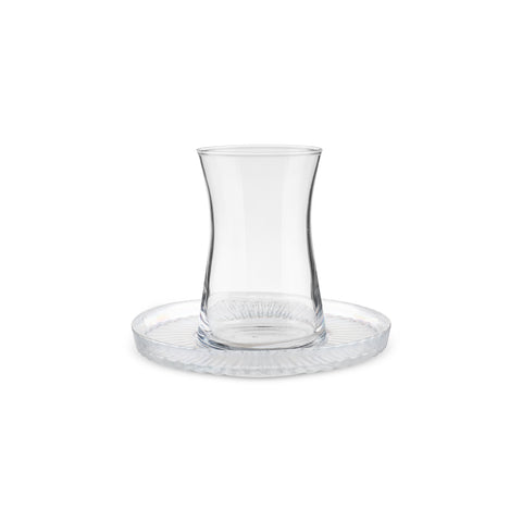 Karaca Lily 6 Kişilik 12 Parça Türk Çay Seti, 170 ml, Lüster